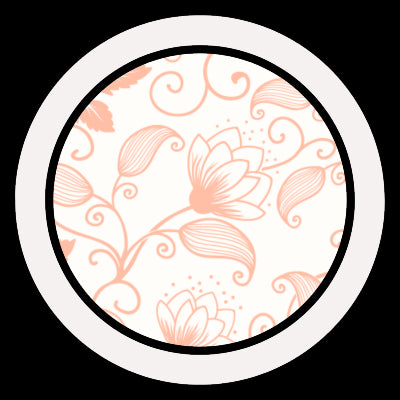 Peach Flower Bambusz Patentos Rövid Ujjú Body