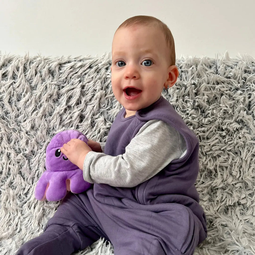 Tipegő Hálózsák - Aubergine Purple Bambusz Tipegő Hálózsák 1.5 TOG