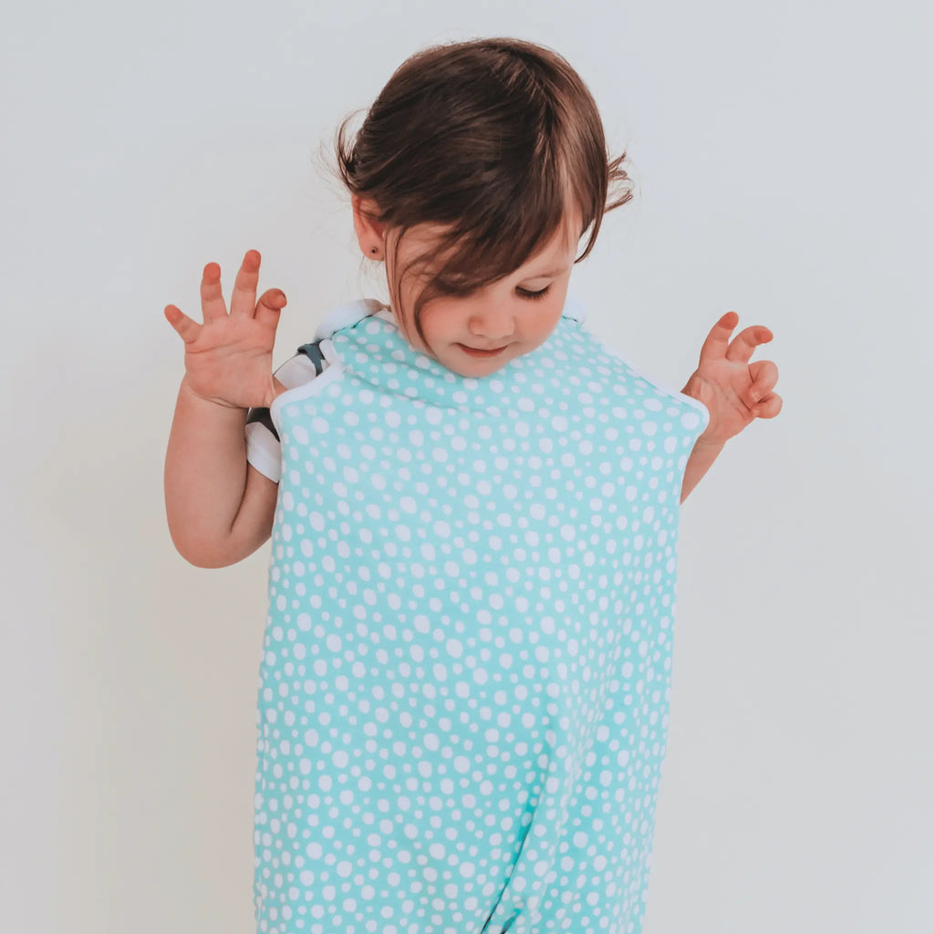 Tipegő Hálózsák - Aqua Dínós Bambusz Tipegő Hálózsák 1.5 TOG