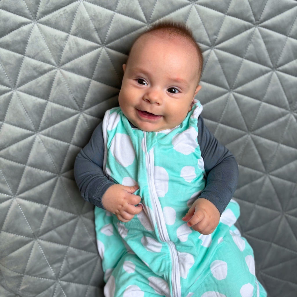 Aqua Dínós Bambusz Nyári Tipegő Hálózsák 0.5 TOG - LiaaBebe