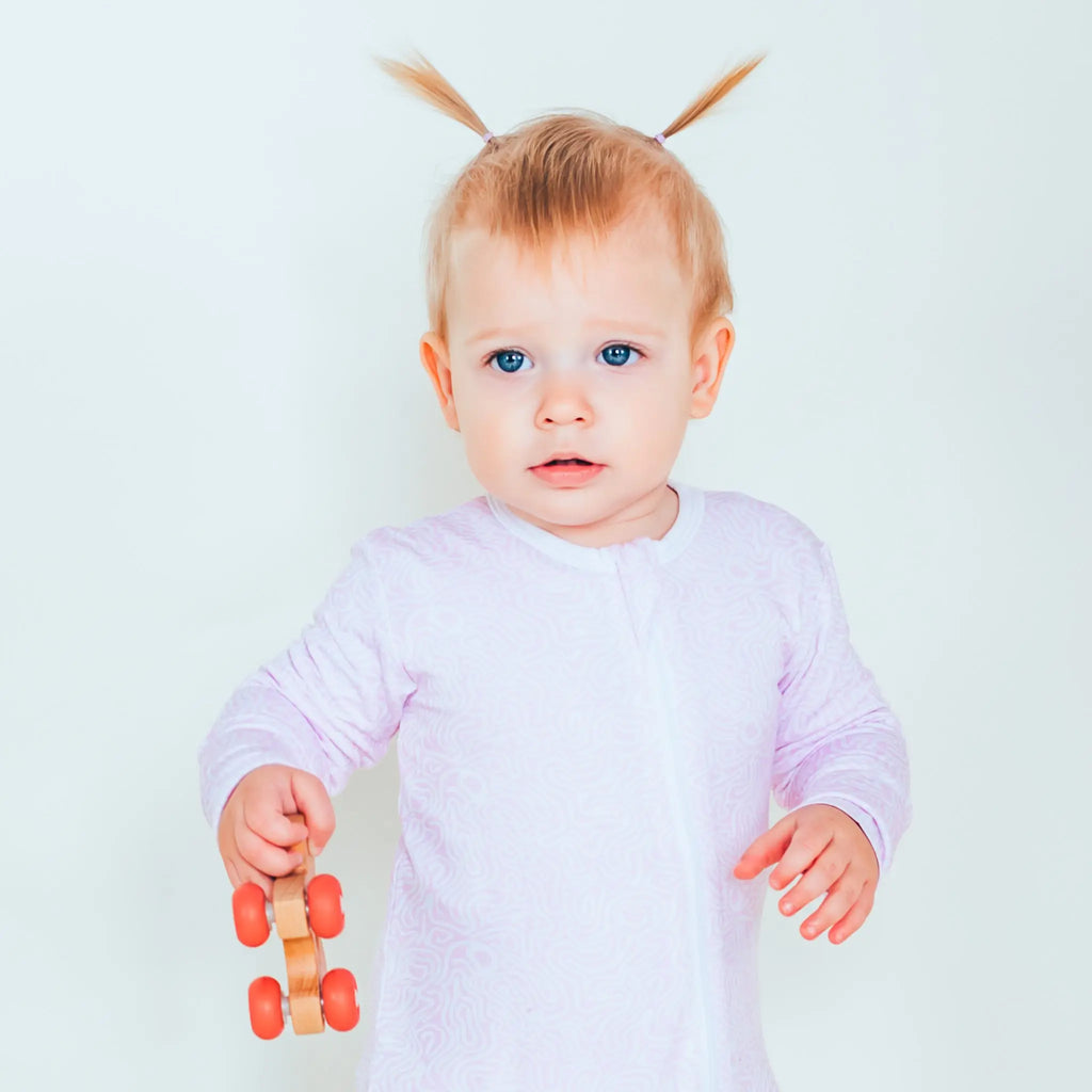 Kezeslábas - Marshmallow Maze Bambusz Cipzáros Kezeslábas és Rugdalózó