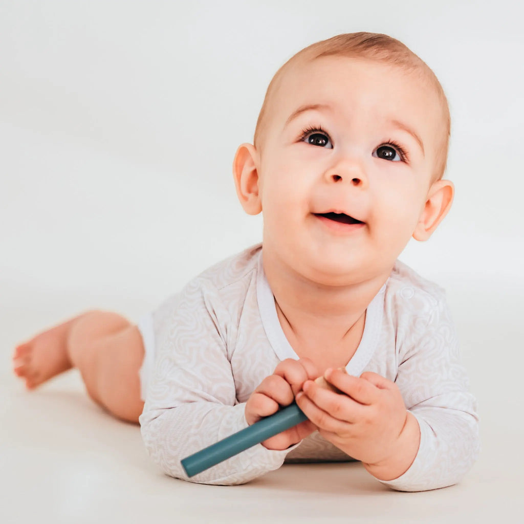 Body - Oat Maze Bambusz Patentos Hosszú Ujjú Body