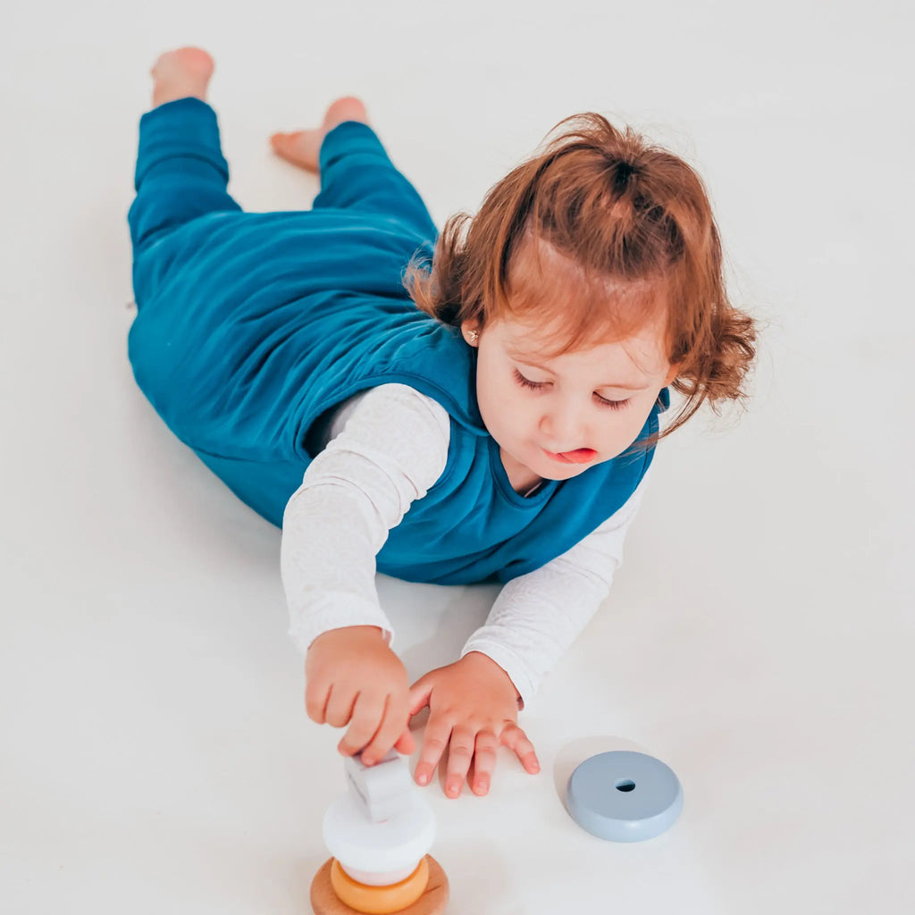 Tipegő Hálózsák - Ocean Blue Bambusz Tipegő Hálózsák 2.5 TOG