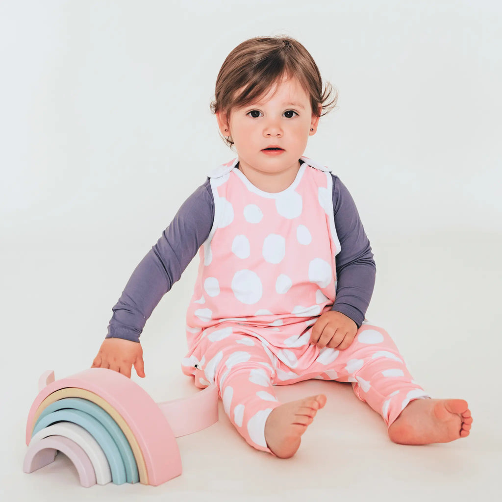 Tipegő Hálózsák - Strawberry Dínós Bambusz Tipegő Hálózsák 1.5 TOG